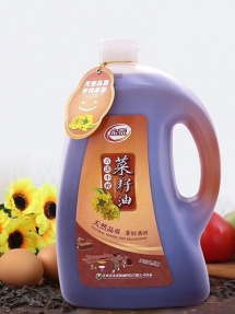 5l磨砂古法小榨菜籽油